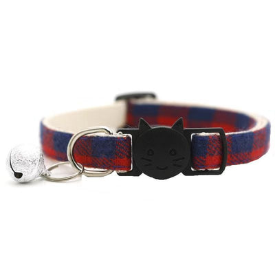 Pet Plaid Bowless Bell CollarProduct Information:
 
 Color: Plaid cat button Red and blue plaid cat button pink plaid cat button orange plaid cat button blue plaid cat button green plaid cat butPet Plaid Bowless