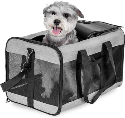 Dog Cat Carriers Bags Car Portable Transport Pet Bag Cage Portable PetProduct name
Pet Out Backpack
Product material
Oxford cloth
Product color
Black Grey Blue Purple
Product size
S: 42 * 28 * 28cm
L: 48 * 32 * 32cm
Product weight
LargDog Cat Carriers
