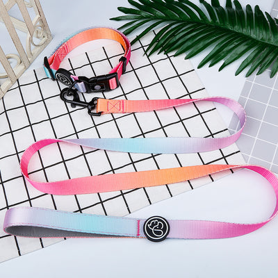 Medium And Large Chest Strap Pet Supplies CollarProduct information:
 
 Material: Polyester
 
 Product category: traction belt
 
 Specification (length * width): S, M, L
 
 
 Features:
 
 Our new collar collectionMedium And Large
